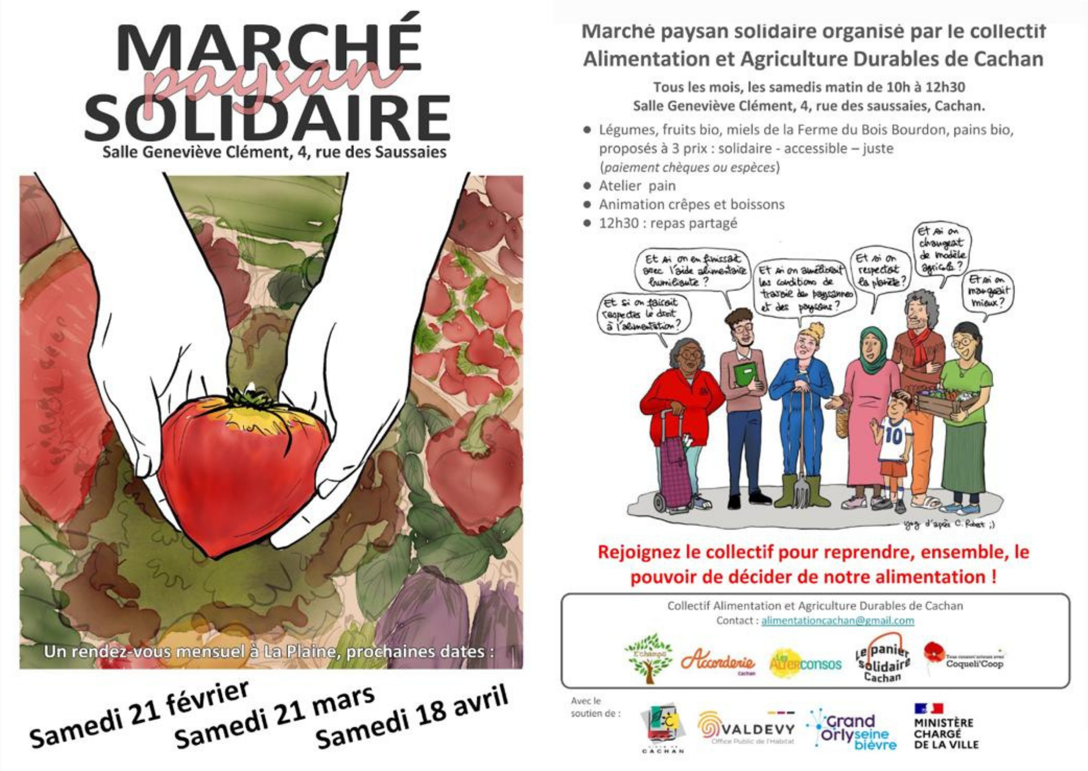 Le Marché Paysan Solidaire de Mars